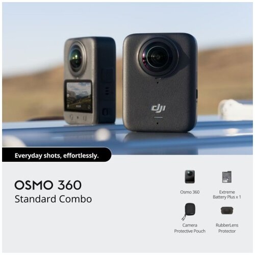 Dji Akciona kamera 360 kamera Osmo 360 Standard Combo Black Cene
