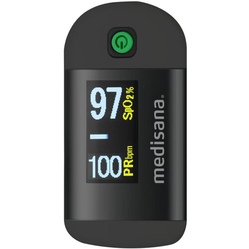 Medisana pulzni oksimeter pm 100 črn, (21013165) Slike