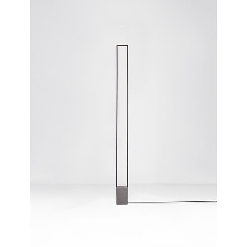 Nova Luce Črna LED stoječa svetilka (vi&amp;scaron;ina 161 cm) Lithos &amp;ndash; Slike