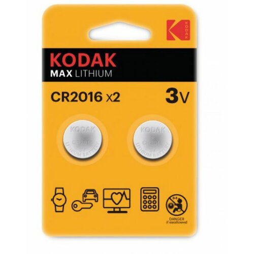 Kodak baterija KCR 2016 2kom u pakovanju Slike