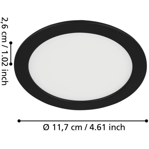 Eglo 99157 - LED ugradna svetiljka FUEVA 5 LED/5,5W/230V Cene
