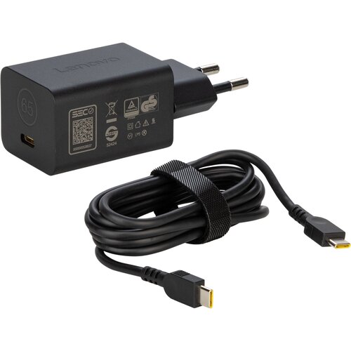Lenovo GaN Nano 65W USB-C Adapter 1Y, (5000219532) Cene