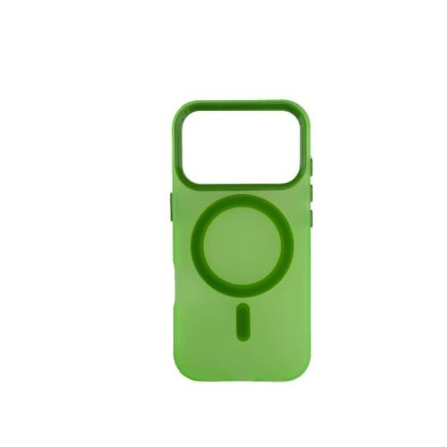  silikonska futrola magsafe fluro color iphone 17 pro zelena Cene