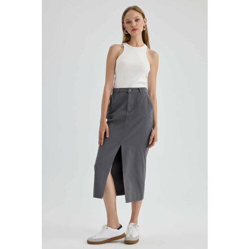 Defacto A Cut Wowen Fabrics Maxi Skirt Slike