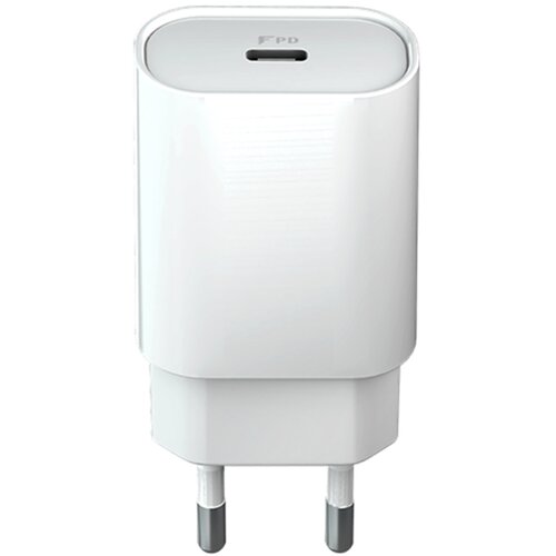 Forever Polnilec za telefon PD 1x USB-C 18W bel, (20444649) Slike