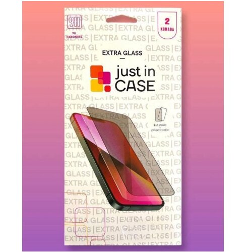 Just In Case 2u1 extra glass privacy za Samsung S21FE Cene