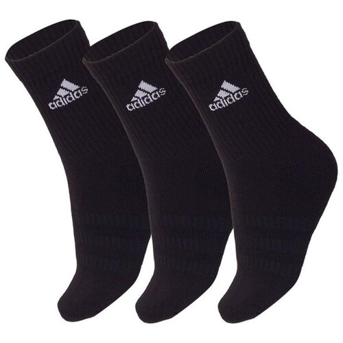 Adidas čarape Cush CRW, 3 para, Crne Slike