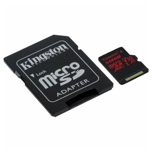Kingston SDXC 512GB Canvas React, Class 10 UHS-I U3 SDCR/512GBSP memorijska kartica Slike