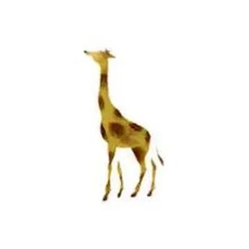  Samoljepljiva šablona Žirafa 7x10 cm