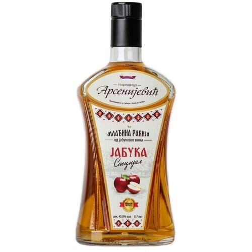 Arsenijević Mlađina rakija Jabuka Specijal 40% vol, 700ml Cene