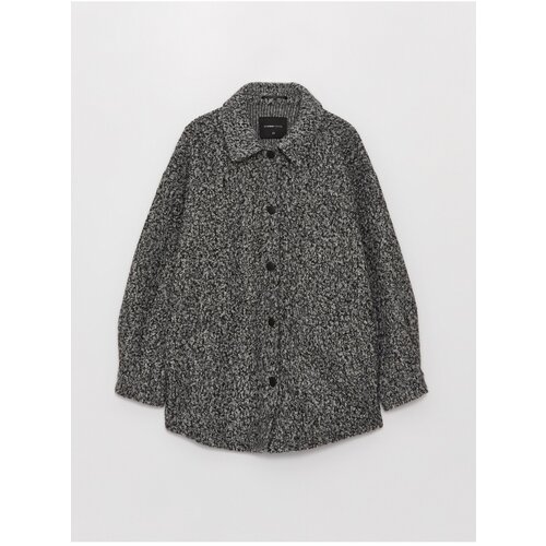 LC Waikiki LCW Grace Women&amp;#039;s Shirt Collar Plain Teddy Coat Slike