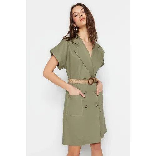 Trendyol Dress - Khaki - Blazer dress