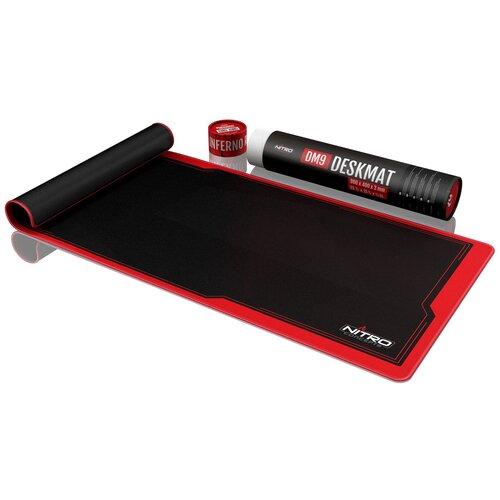 Nitro Concepts DM9 Gaming mouse pad Black, Red Slike