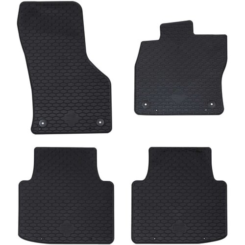  Auto tepih 4 pcs Crna prikladno za VW Arteon 2017- 4D Aft Guma Cene