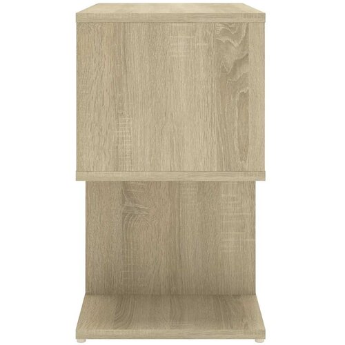  Noćni ormarić boja hrasta 50 x 30 x 51,5 cm konstruirano drvo Slike