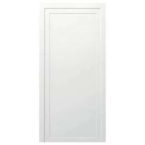 SOLID ELEMENTS Zunanja stranska vrata Solid Element KF01 Krško (60 x 980 x 1980 mm, PVC, bela, leva)