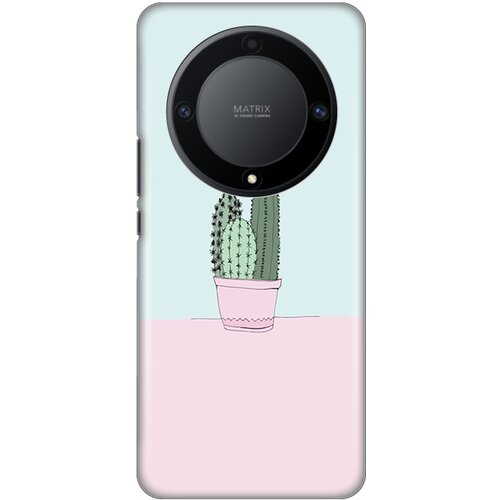  Silikonska maska za Honor Magic 5 Lite Cactus Print roze Slike