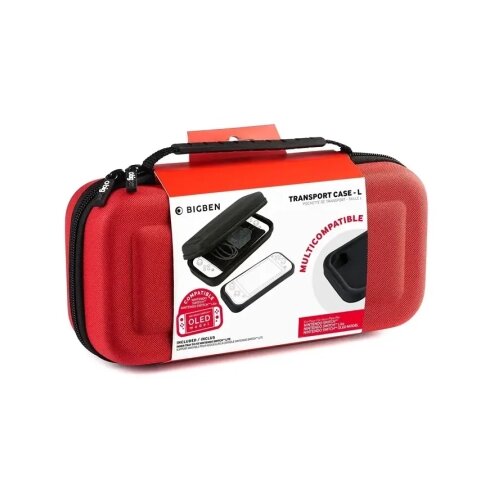 Bigben Nintendo Switch Deluxe Travel Case Red Cijene