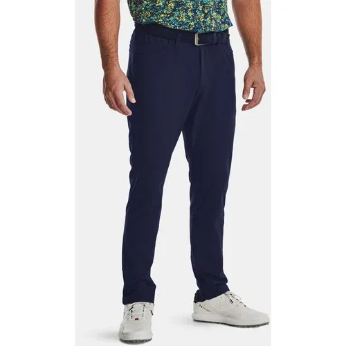 Under Armour Pants UA Drive 5 Pocket Pant-NVY - Men