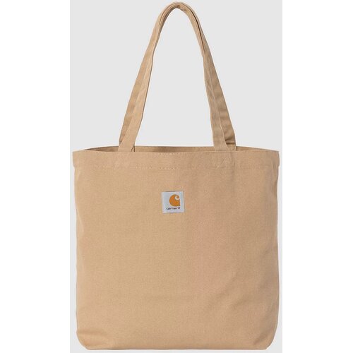 Carhartt WIP Canvas Graphic Tote Torba za cez ramo arcan print / dusty h brwn Slike
