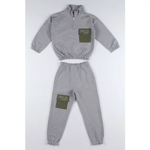 zepkids Two-Piece Set - Gray - Relaxed fit