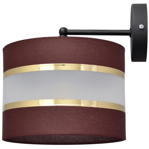  Zidna lampa HELEN 1xE27/15W/230V smeđa/crna/zlatna Cene