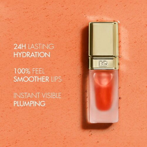 Dolce &amp;amp; Gabbana Fresh Orange Oil Lip Plumper uljno sjajilo za usne za povećanje volumena nijansa Orange 7 ml Slike
