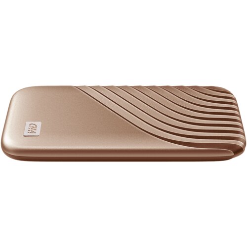 Western Digital My Passport SSD 1TB, USB-C 3.2 zlat WDBAGF0010BGD-WESN Slike