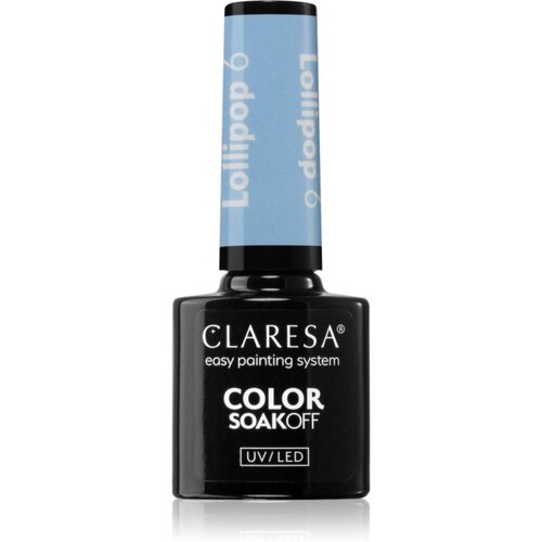 Claresa SoakOff UV/LED Color Lollipop gel lak za nohte odtenek 6 5 g Slike