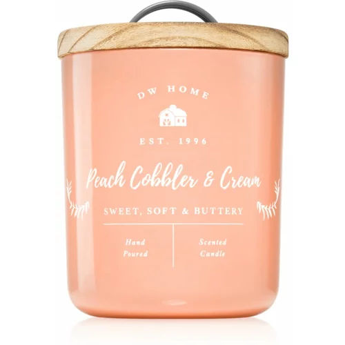 DW Home Farmhouse Peach Cobbler & Cream dišeča sveča 240 g