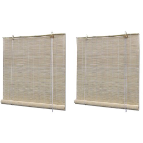  Rolete od prirodnog bambusa 2 kom 120 x 160 cm Cijene