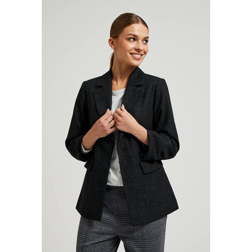 Moodo Women&amp;#039;s jacket with 3/4 sleeves - black Slike