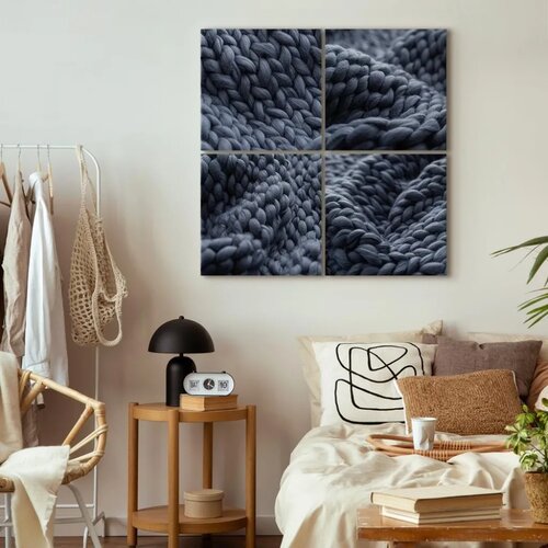  Slika - Warm Night (4 Parts) 80x80 Premium Print Slike