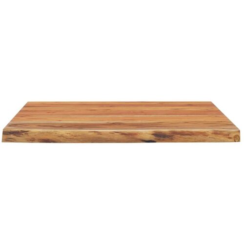 VidaXL Zidna polica 40x40x3,8 cm četvrtasta od bagrema sa živim rubom Slike