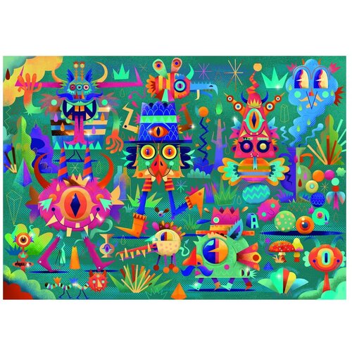 Djeco Puzzle Monster party Cijene