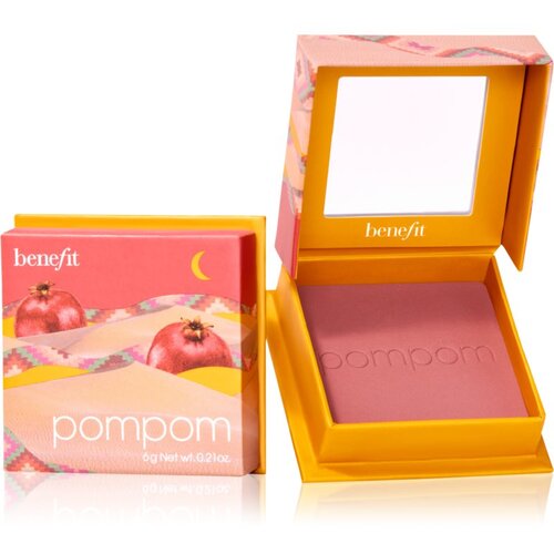 Benefit PomPom WANDERful World pudrasto rdečilo odtenek Pomegranate rose 6 g Cene