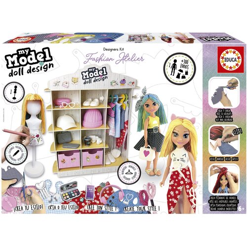 Educa My Model Doll Designs - Modni atelje (EDU19350), (21403479) Slike