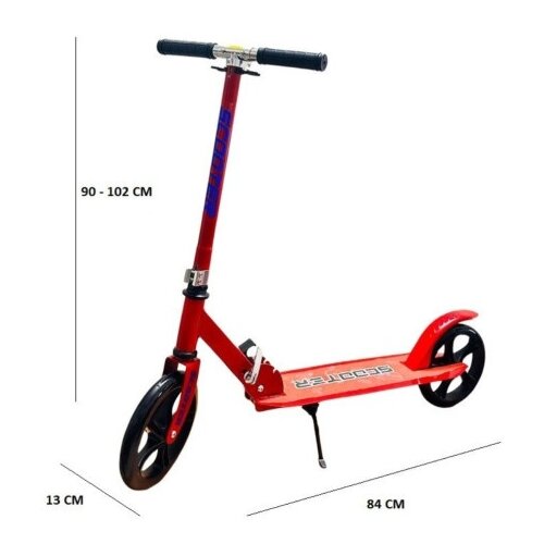 Sklopivi dečiji trotinet crveni ( Y-ST5179-Crveni ) Slike