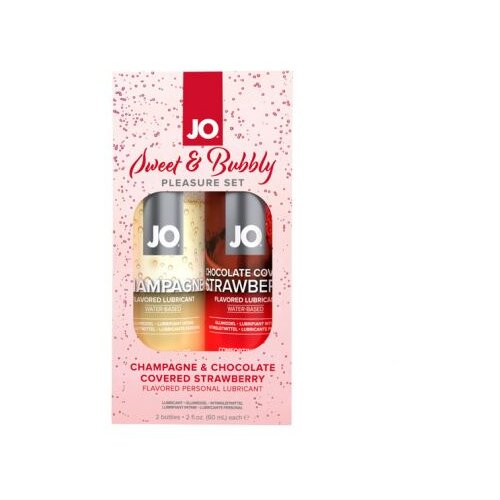 System Jo Komplet vodnih lubrikantov JO Sweet & Bubbly Cene
