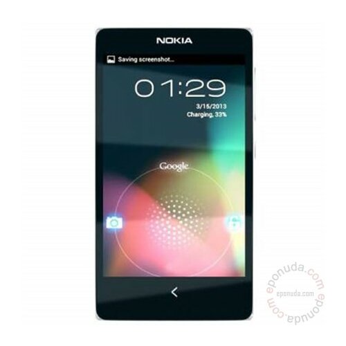 Nokia X Dual SIM Bela mobilni telefon Slike