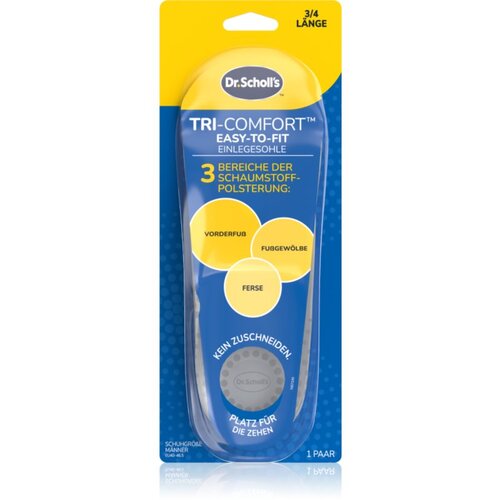 Scholl Dr. Scholl&amp;#039;s Tri-Comfort ulo&amp;scaron;ci za cipele veličina Large - Men&amp;#039;s EU 40 - 46.5 1 par Slike
