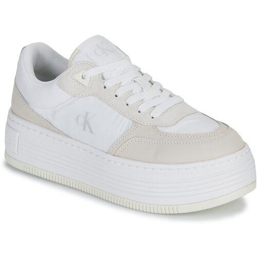Calvin Klein Jeans BOLD FLATF LOW LACE MIX Bijela Cijene