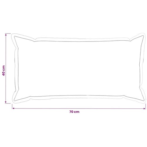  Presvlaka za jastuk 2 kom. HOUTEN Antracit 40 x 70 cm - Antracit 40 x 70 cm 2 Slike