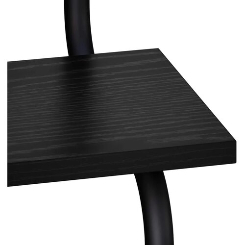  Zidna polica na 2 razine Crni hrast 40 x 24 5 x 61 cm - Crni hrast 40 cm 2 razine Slike