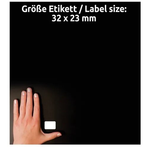 Avery Zweckform Etikete za označevanje 32 x 23 mm Slike