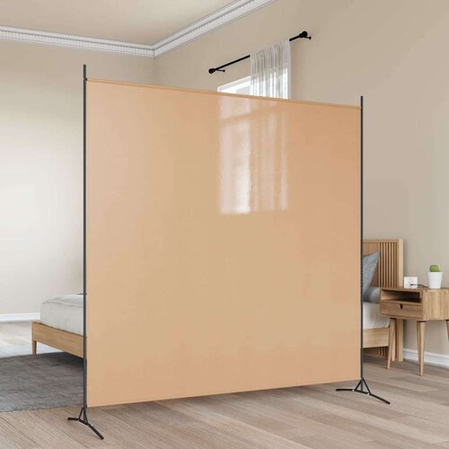  Jednopanelna pregrada Bež 175 x 180 cm Tkanina - Bež 175 x 180 cm Slike