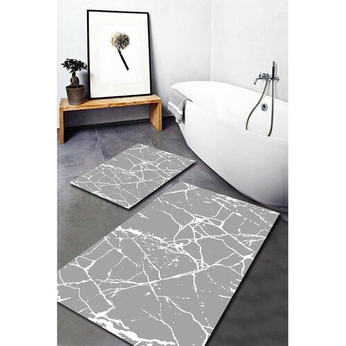 Mila Home Sive kopalni&amp;scaron;ke preproge v kompletu 2 ks 60x100 cm &amp;ndash; Slike