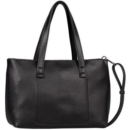 Tom Tailor Shopper torba 'Elis' crna