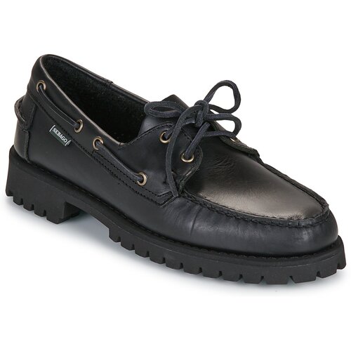 Sebago Mokasini &amp;amp; Jadralni čevlji RANGER WAXY Črna Slike