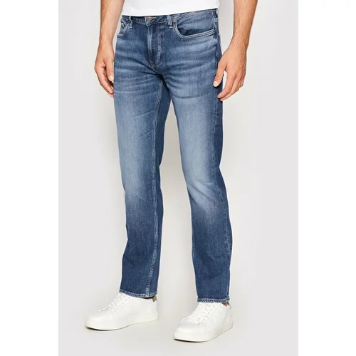 Guess Jeans hlače M2YAN2 D4Q42 Modra Slim Fit